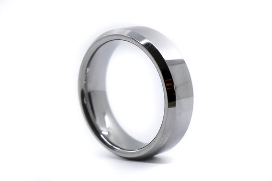 simple silver mens ring